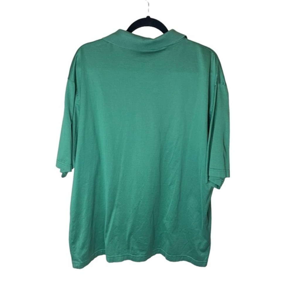 Amen‎ Corner Masters Golf Green Polo Map and Flag Short Sleeve Size XL - Picture 2 of 6